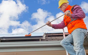 Forest Becks soft wash roof cleaning